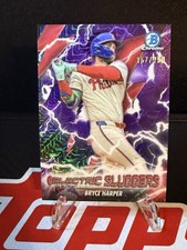  2026 Bowman Chrome Bryce Harper Electric Sluggers Purple #ES-6 /250