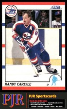Randy Carlyle 1990-91 Score American #136 Winnipeg Jets
