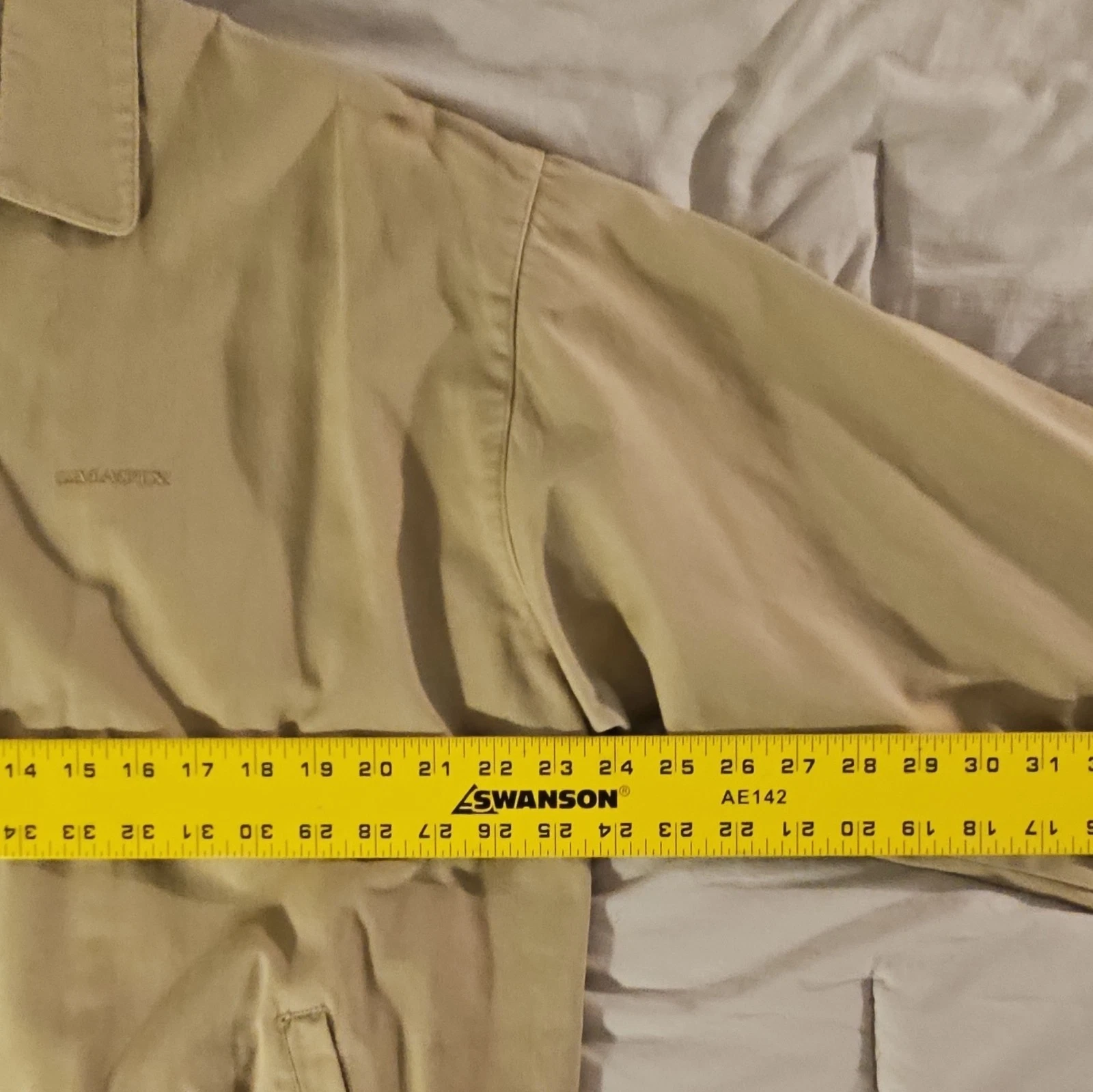 Vintage Y2k Skate Wear Matix Men's Beige Flannel Lined Jacket Twill Cotton L image 10