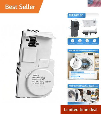 #ad #ad Front Load Washer Lid Lock Switch Upgraded Metal Lock Mechanism for GE Models $28.99