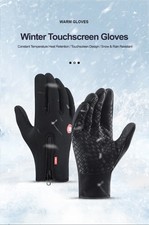 Thermal Windproof Waterproof Winter Gloves Touch Screen Warm Mittens Men Women