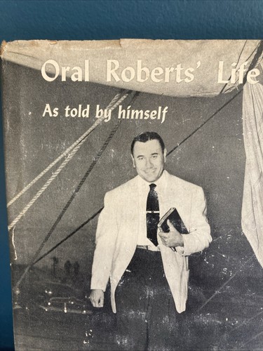 Oral Roberts' Life Story As Told By Himself Very Collectible 1952 HC-DJ 1st ED - Picture 2 of 10