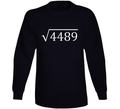Six Seven Square Root 4489 Trending 6 7 Funny  Gift Long Sleeve T Shirt