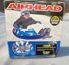 AIRHEAD 33 Inch -1 Rider Round Performance Tube for Snow-EZ Air Ride