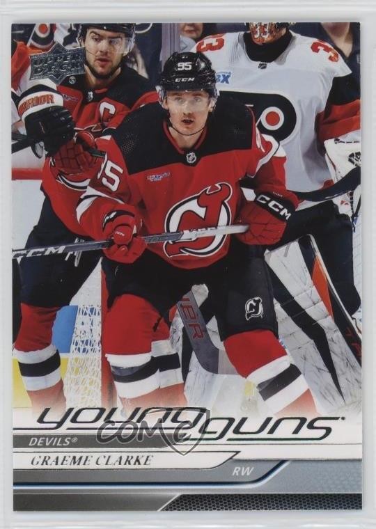 2024-25 Upper Deck Series 1 Young Guns Graeme Clarke #224 Rookie RC