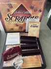 Vintage 1999 Scrabble Deluxe Turntable Edition Crossword Hasbro Board Game