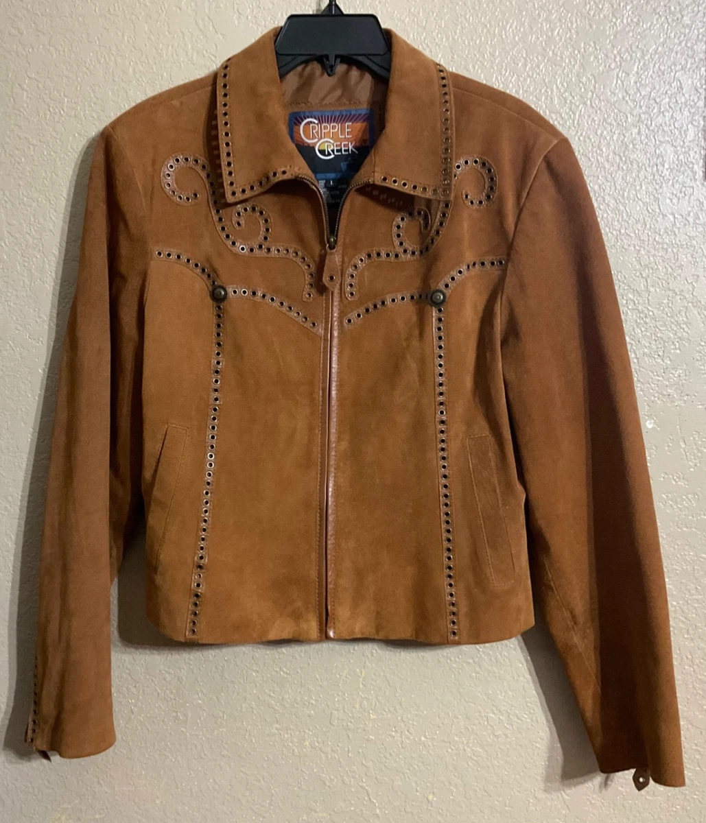 Veste Doublée Cripple Creek Vintage – Années 90 – Fabriquée USA – Taille XL – Western Rare