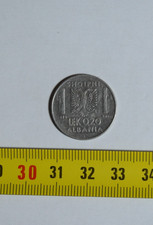 Coin LEK 0.20 Albania 1939 occupation WW2 B1