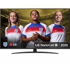 LG 55" NanoCell AI 4K HDR Smart TV 2025 - 55NANO81A6A - REFURB-A