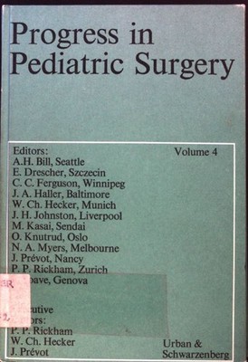 The Neuroblastoma. - in: Progress in pediatric surgery; Volume 4; Koop, C. E.: