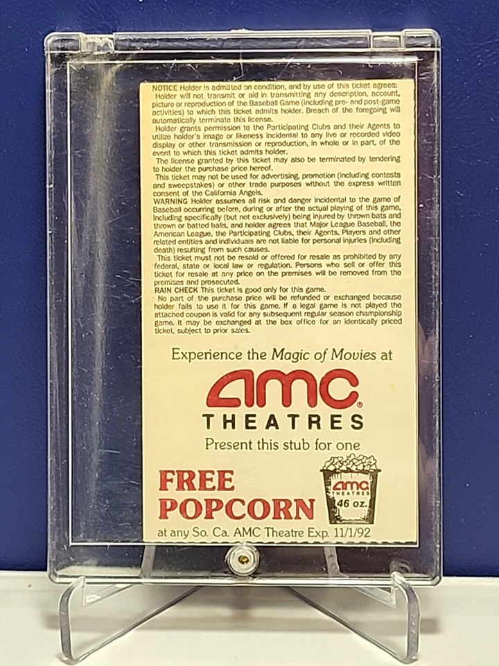 NOLAN RYAN CALIFORNIA ANGELS HALL OF FAME INDUCTION Ticket Stub + 2 SG Magazines - Image 2 of 4