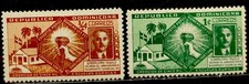 Dominican Republic 1941. SC# 377-378.Mint HOG