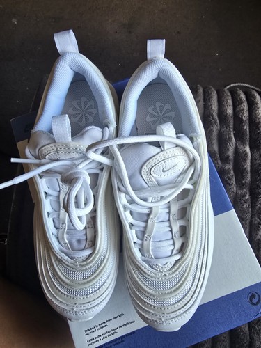 Nike Air Max 97 Triple White Wolf Gray Kids UK 2,5 Brand new.