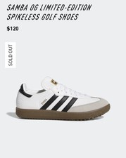 Size 9.5 - adidas Samba OG Black Yellow 