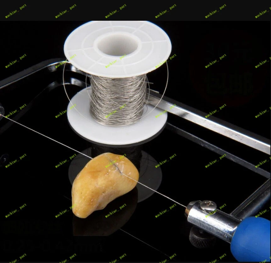 11 Yard Fine Diamond Cutting Wire Saw Blade Jade Metal Cutting Tools - Image 2 of 3