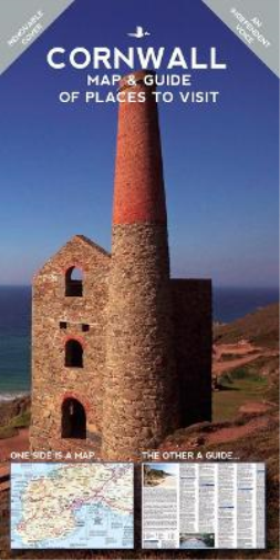 William Fricker Cornwall Map and Guide of Places to Visit (Tascabile)