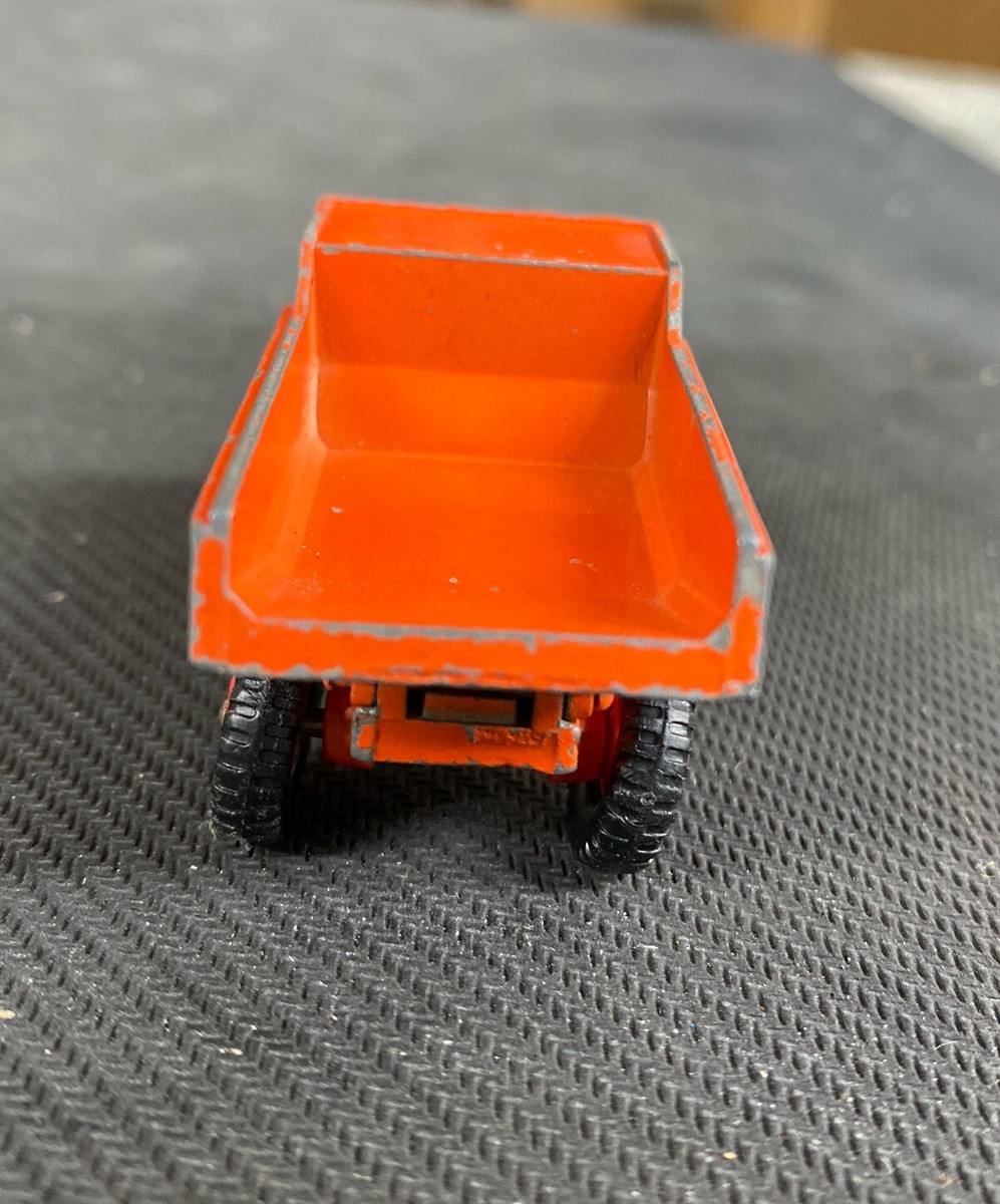 マッチボックス matchbox No.28 Vintage Lesney Matchbox Orange Mack Dump Truck Series No. 28 Made