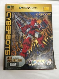 Cyberbots Fullmetal Madness limited edition Sega Saturn SS Japan