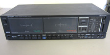 Sharp RT-1010 Dual Cassette Deck - FREE SHIPPING
