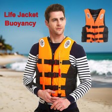Kayak Life Vest Ski Surf Motorboat Swimming Watersport Buoyancy Aid Life Jackets