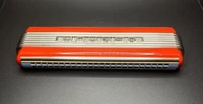1930’s HOHNER Echo Elite Diatonic Harmonica Art Deco Futuristic Design