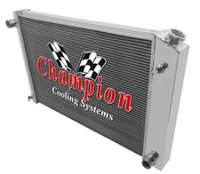 3 Row Er Radiator 19x28 For 1981 - 1990 Chevy Pickup Trucks Manual Trans