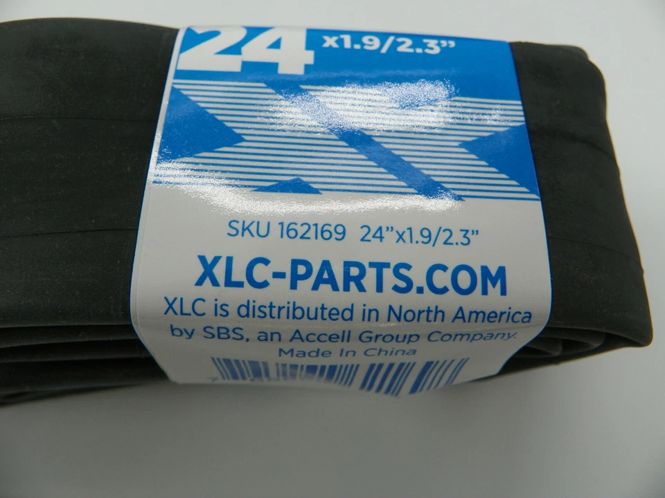 XLC (1 Pair) 24" x 1.9-2.3" Schrader Valve 35mm Bicycle Inner Tube - Image 2 of 4