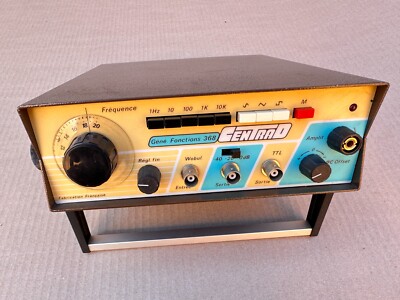 Centrad ''Gene Fonctions'' 368 Vintage Function Generator 0,1Hz to 10KHz
