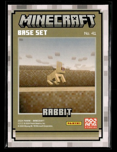 2024 Panini Minecraft - White Base Cards #1-#221 - Updated 7/2 - Picture 83 of 443