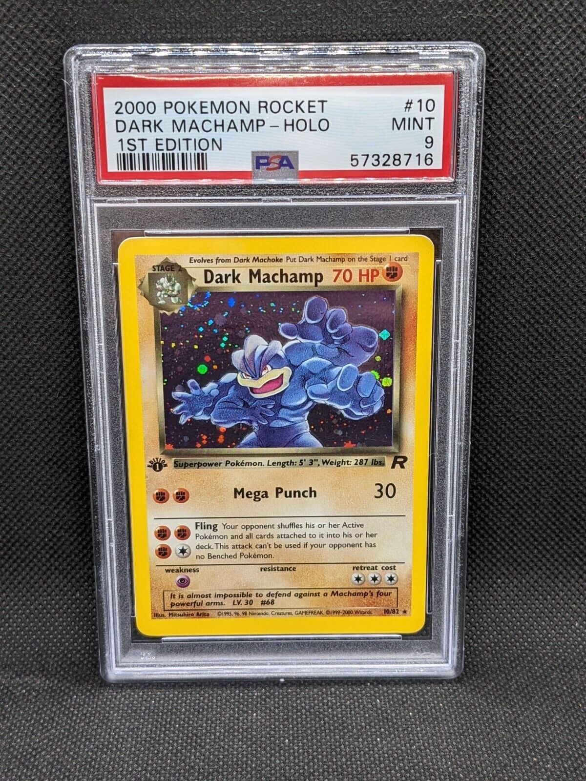 Dark Machamp - PSA Graded Pokemon Cards - Pokemon