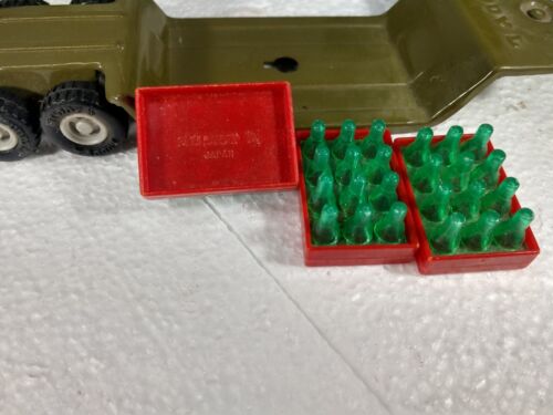 Avión a reacción de camuflaje Buddy L 1980 vintage, tanque, jeep, remolque, - Imagen 2 de 12