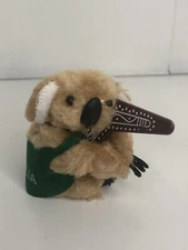 1980’s Koala Clip On Hugger Plush Toy Grabber Movable Head Australia Souvenir
