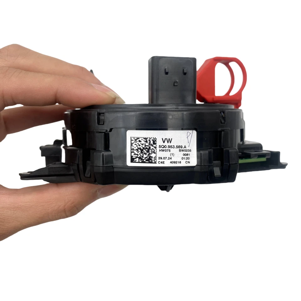 Anello di contatto airbag molla avvolgente originale Volkswagen 5Q0953569A per VW Passat Skoda - Immagine 3 di 4