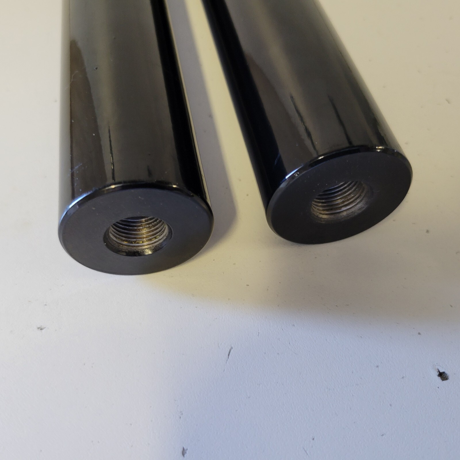 LOWRIDER HYDRAULICS CYLINDERS 14" BLACK 3/8"PORTS PAIR BRAND NEW