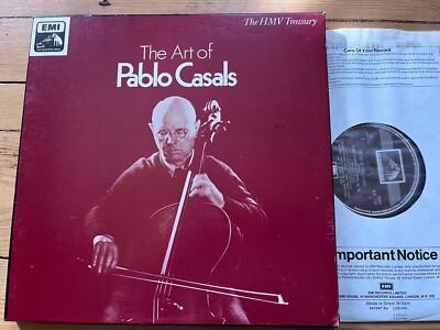 RLS 723 The Art of Pablo Casals 3 LP box set