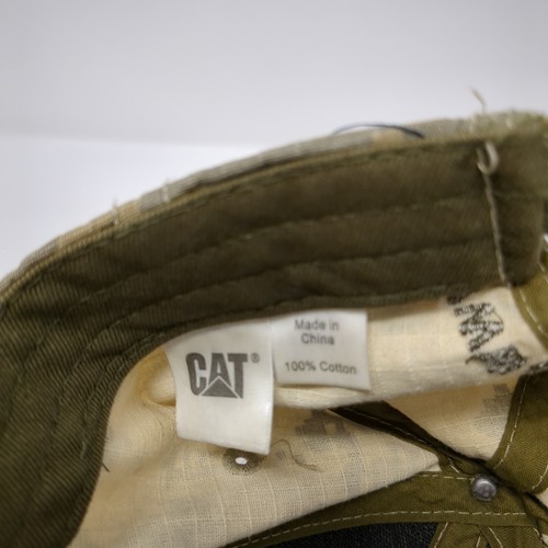 Western States CAT Strapback Hat Digital Camo One Size Embroidered - Picture 8 of 8