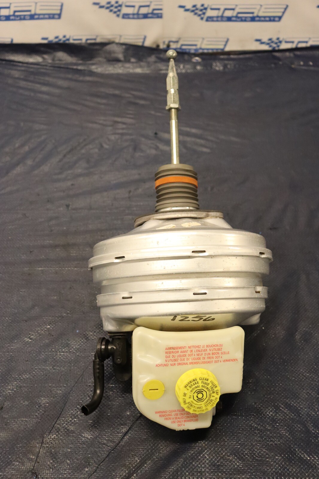 2012 AUDI R8 5.2 QUATTRO SPYDER V10 OEM BRAKE BOOSTER MASTER CYLINDER #1256