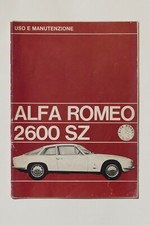 Manuali originali Alfa Romeo 2600 