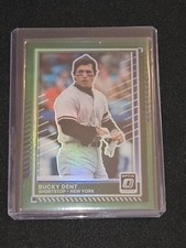 2025 Donruss Baseball Bucky Dent Green Prizm Optic Parallel 5/5 Yankees #14