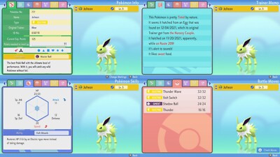 Beliebige Ultra Shiny 6IV Level 5 Pokemon Strahlender Diamant Leuchtende Perle BDSP