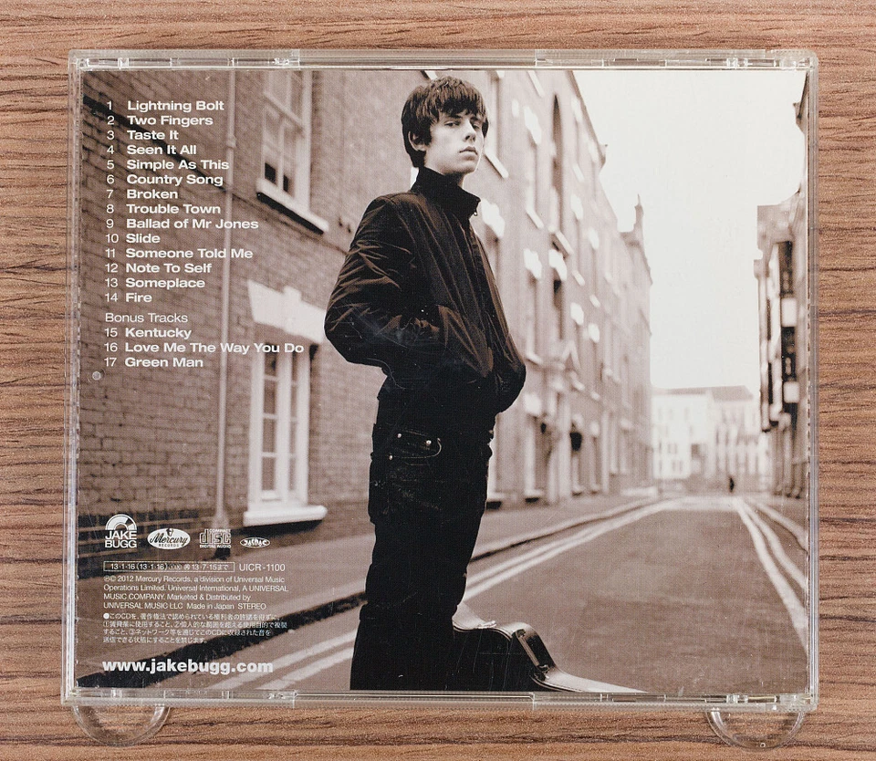 Jake Bugg - Jake Bugg CD (Japan 2013 Mercury) UICR-1100 Foto 3 de 4