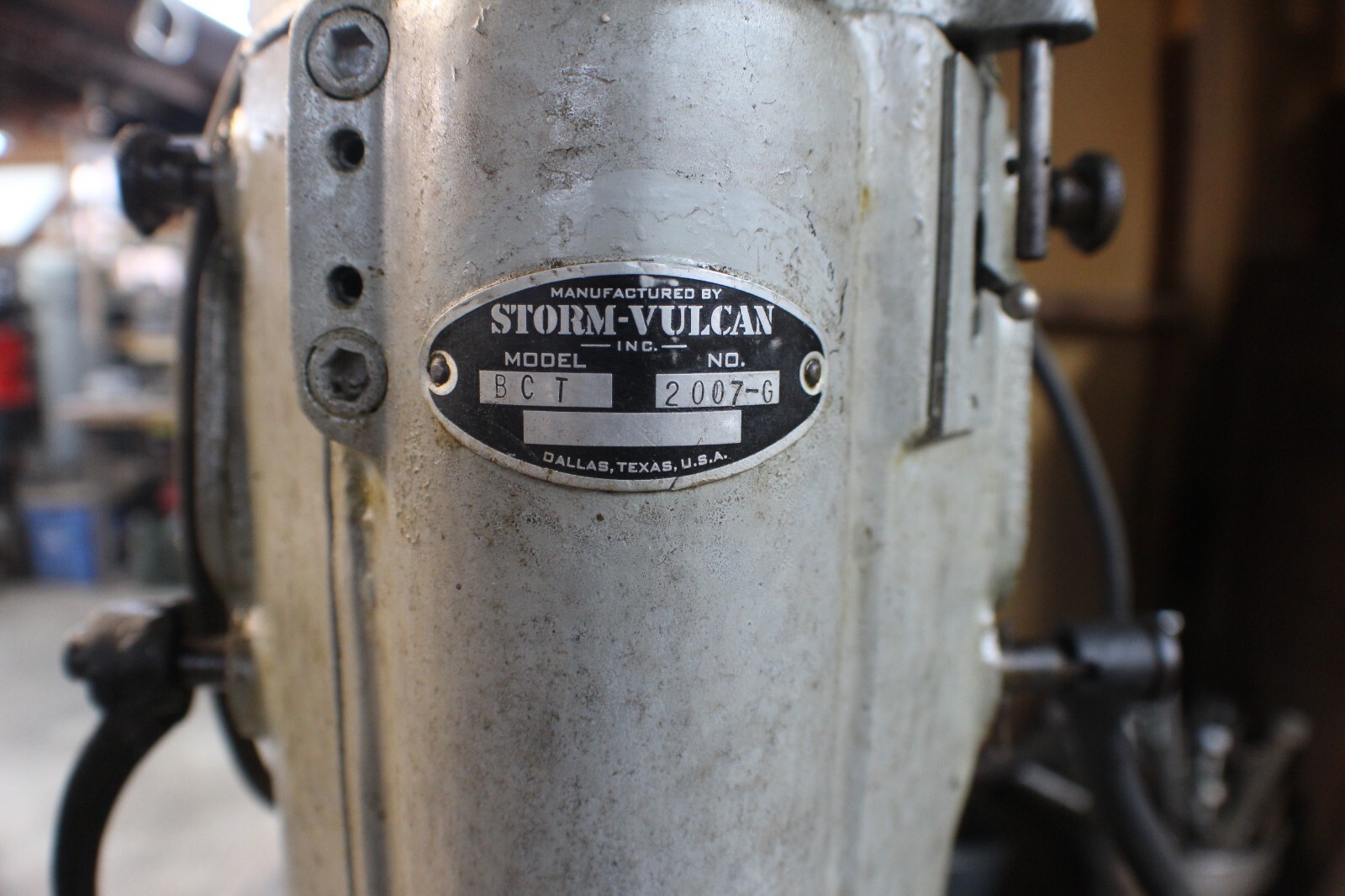 StormVulcan Cylinder Boring Bar Machine With Tooling and Literature eBay