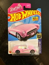2023 HOT WHEELS - 1956 CORVETTE from BARBIE THE MOVIE - HW SCREEN TIME SERIES
