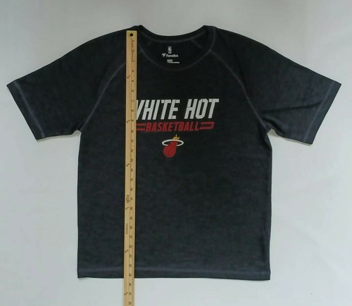 Fanatics Miami Heat Men's Size Medium White Hot Black Shirt Basketball - Picture 5 of 6