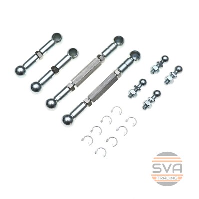 Lowering suitable for VW 3D Phaeton air suspension coupling rods PE