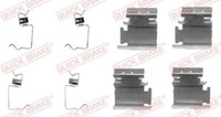 Quick Brake 109-1218 ZubehöRsatz, Scheibenbremsbelag FüR MERCEDES-BENZ
