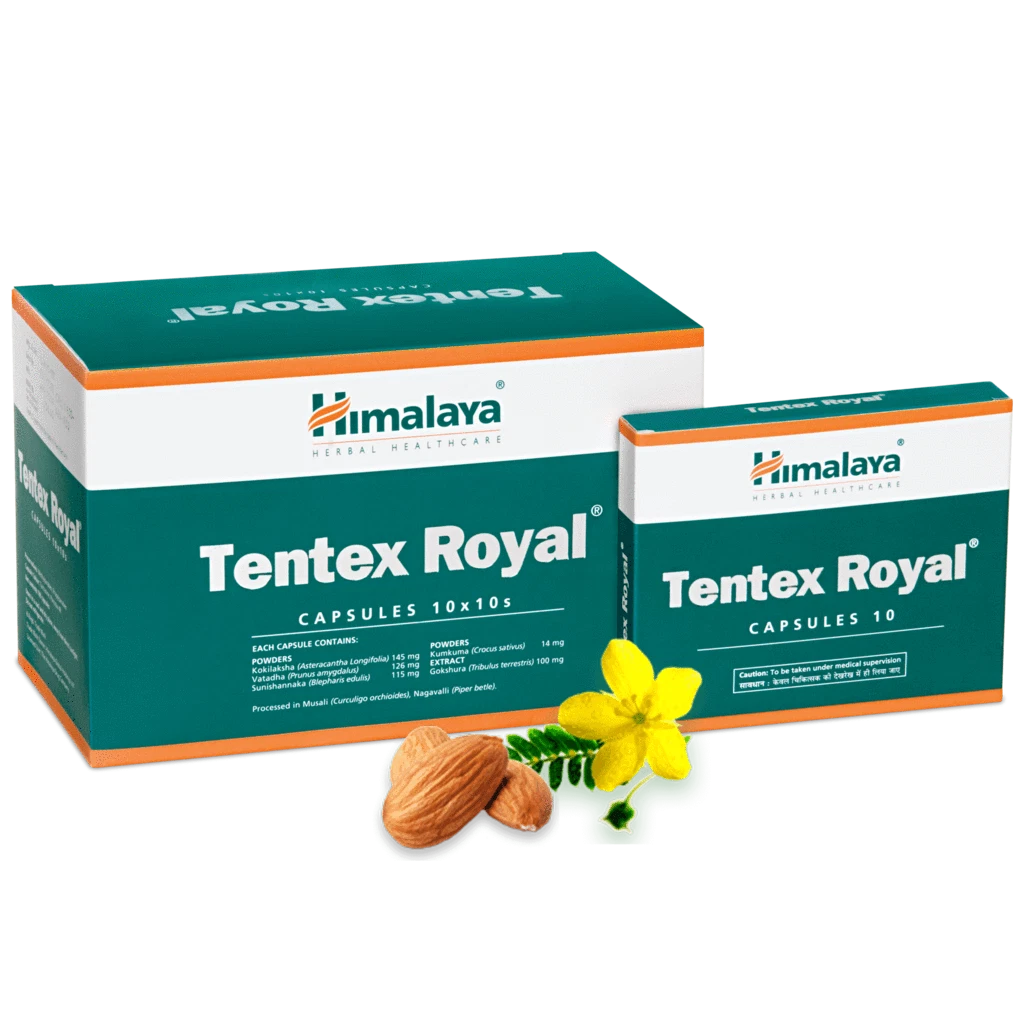 Himalaya Tentex Royal 40 Capsule Free Shipping to US