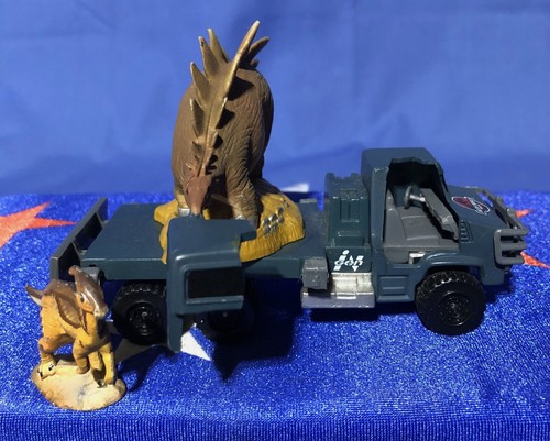 1997 Parque Jurásico El Mundo Perdido con Stegosaurus y Parasaurolophus *Usado - Imagen 6 de 13