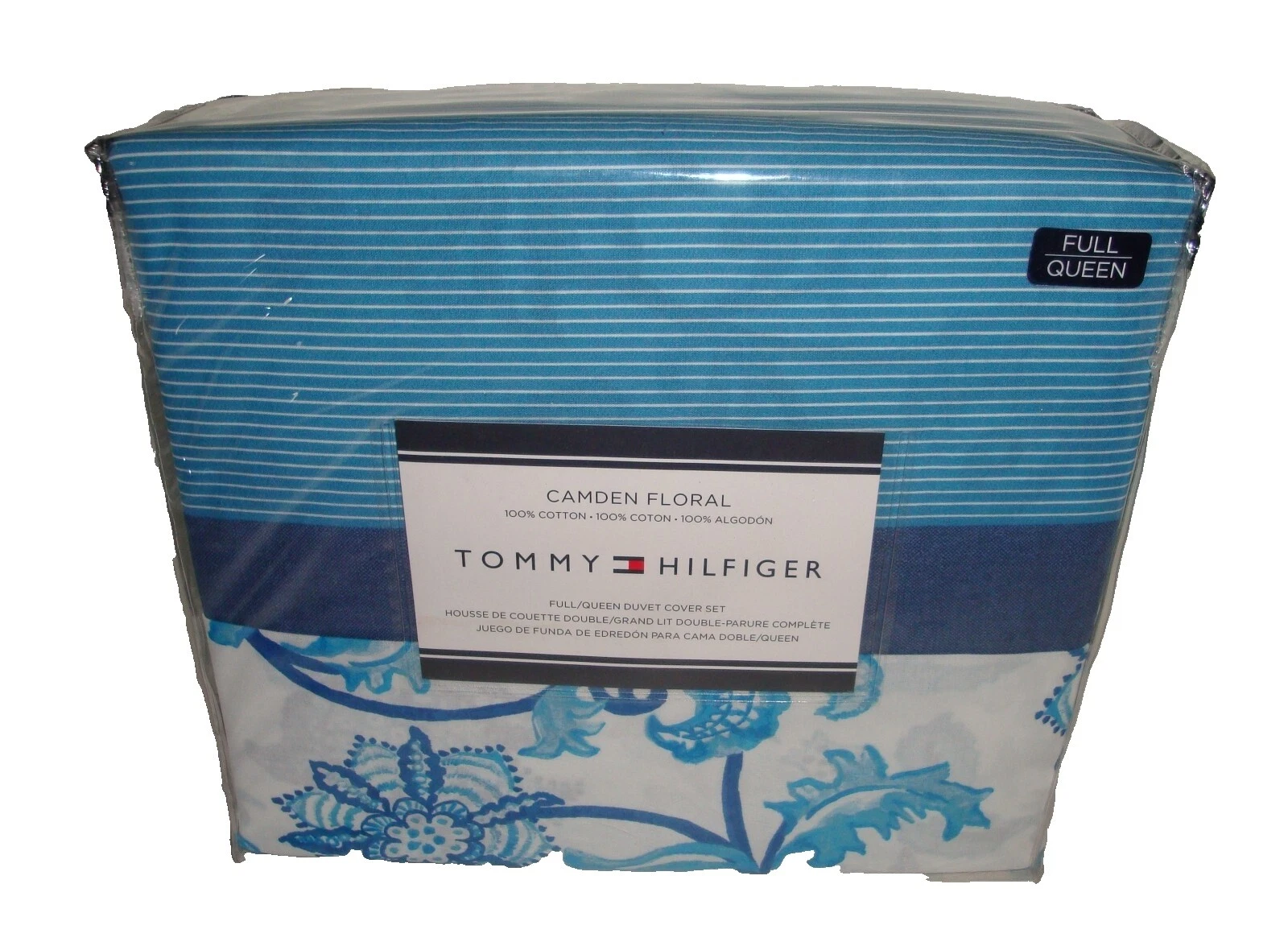 Fundas de Edredón Multicolor Tommy Hilfiger y Juegos de Cama