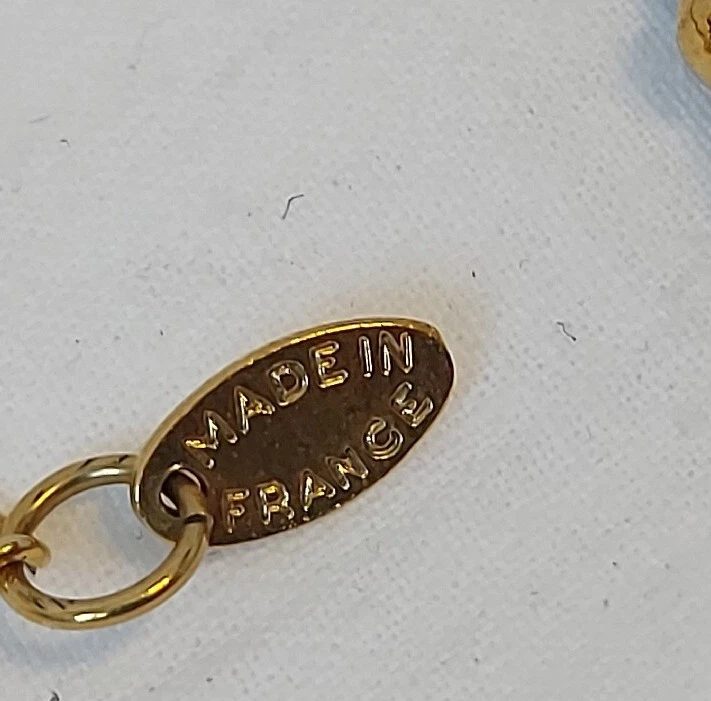 Nature Lumiere Halskette Anhänger hochwertige Vergoldung Verstellbar - Bild 4 von 4